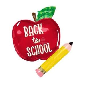Back to School Helium Balloon